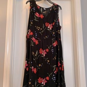 Old Navy Floral Sundress with Adjustable Straps